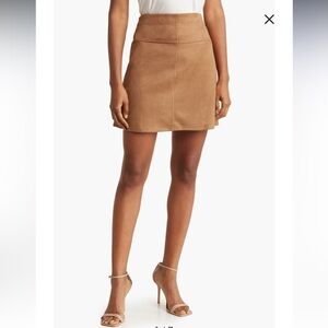 Max Studio Tan Mini Skirt